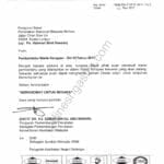 Letter of Gazettement from Ministry of Health, Malaysia